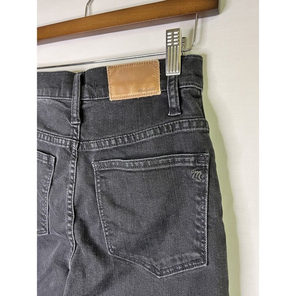Madewell Women's Black Wide Leg Slim Crop Jeans Size 24 - Picture 11 of 11